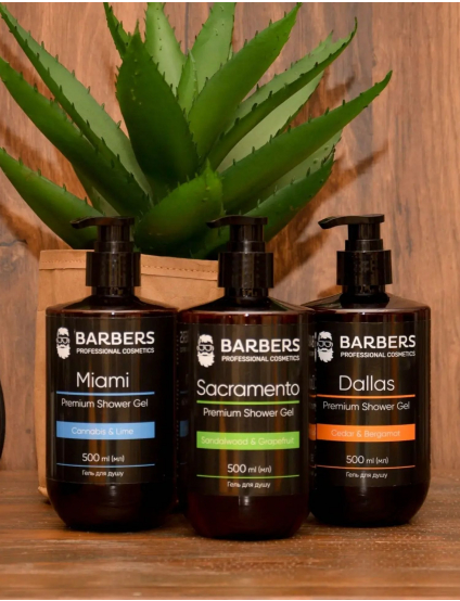 Картинка Гель для душу Dallas Barbers